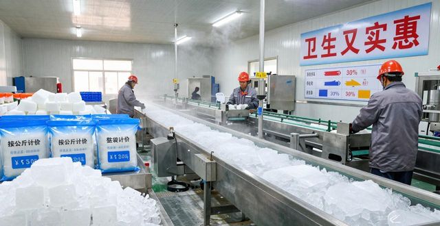 和平食用冰哪里买 良臣制冰厂卫生又实惠