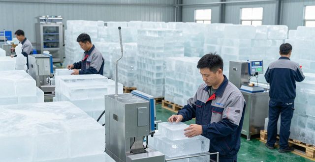 和平工业冰块批发厂家的冷源供应优势